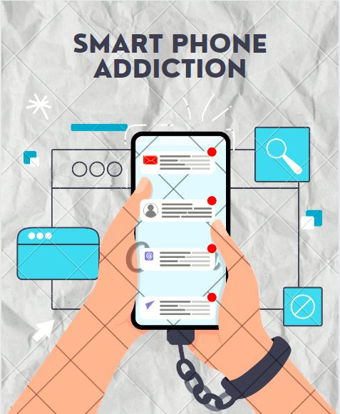 Zmed-Smart phone Smartphone, Addiction, Break