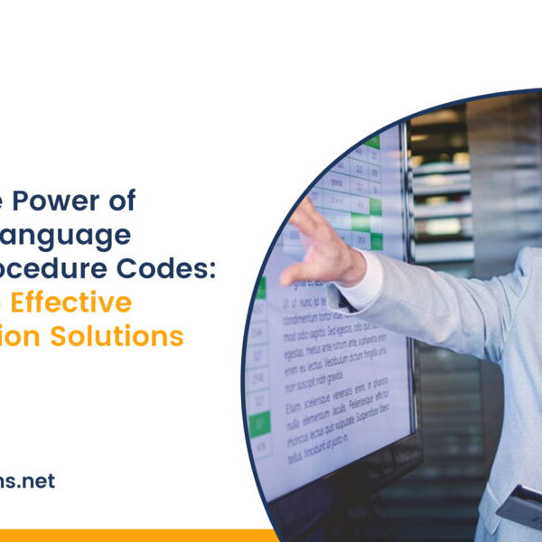 Revealing The Power Of Speech And Language Pathology Procedure Codes