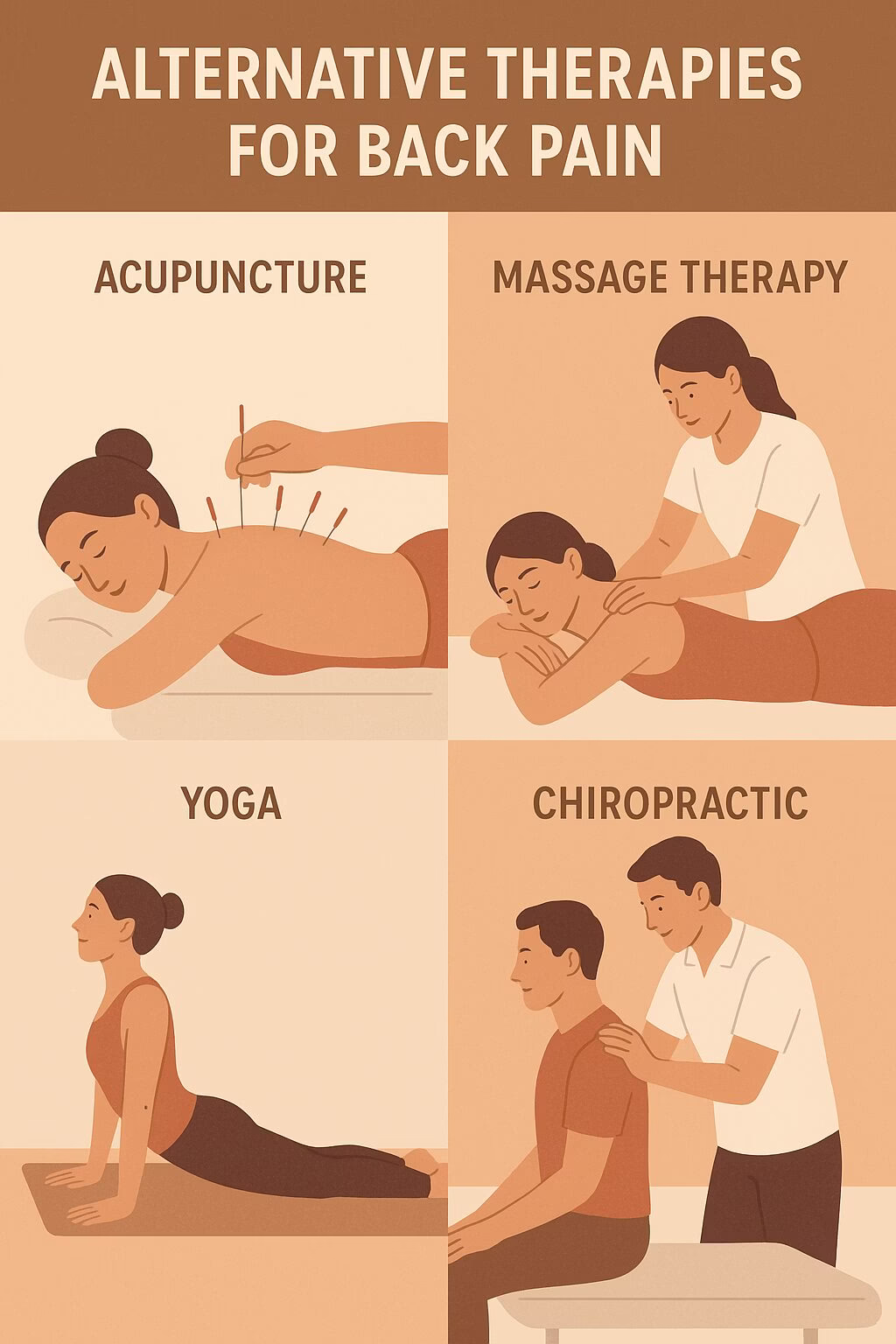 Alternative therapies for back pain