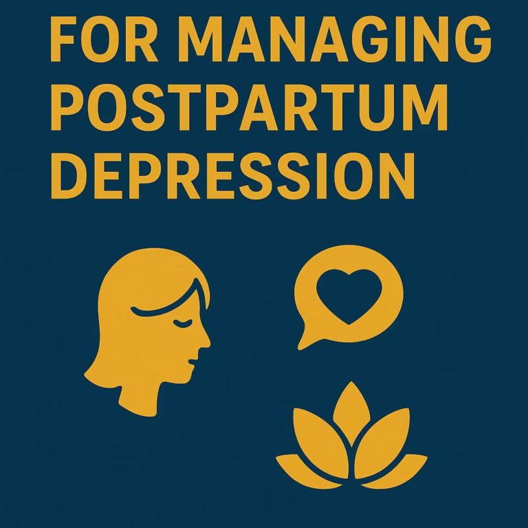 Techniques for managing postpartum depression Techniques for managing postpartum depression