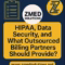HIPAA Compliance and Data Security in Medical Billing