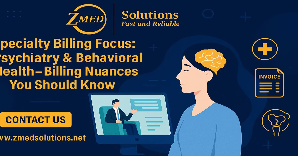 Psychiatry and Behavioral Health Medical Billing