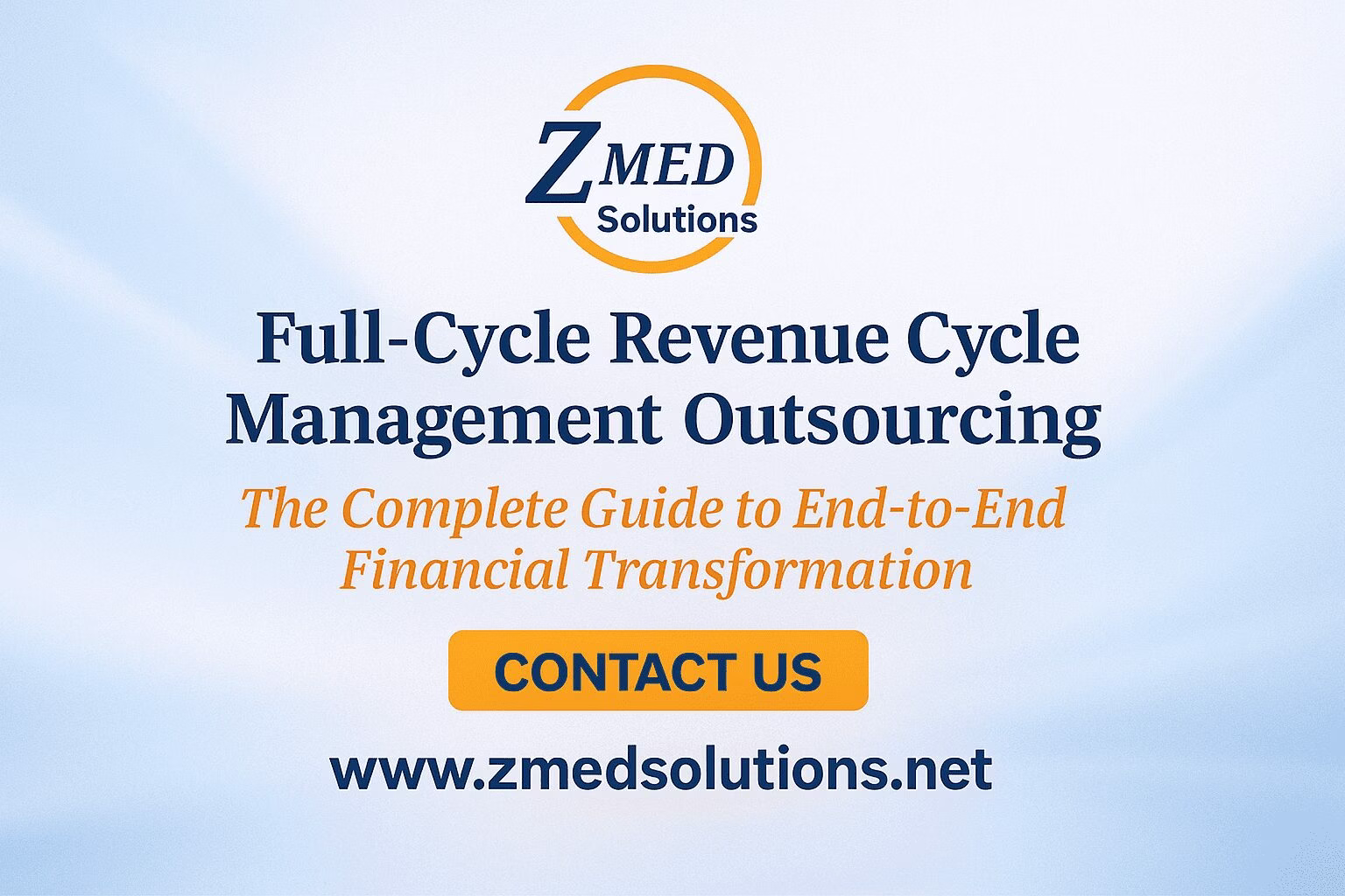 Full-Cycle Revenue Cycle Management Outsourcing-min Learn 7 effective ways to improve medical claims processing, reduce denials