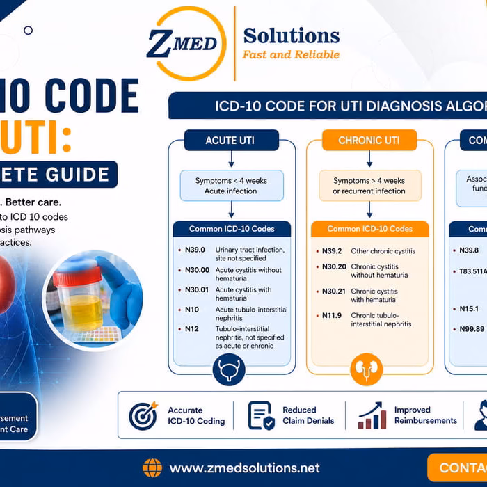 icd-10-code-for-uti-algorithm (1) (1) ICD 10 code for UTI diagnosis algorithm showing acute, chronic, and complicated pathways