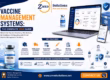 Vaccine management systems dashboard showing real-time inventory tracking