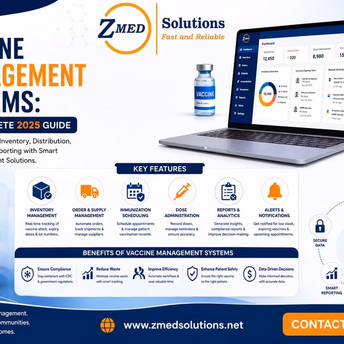 vaccine-management-systems-dashboard Vaccine management systems dashboard showing real-time inventory tracking
